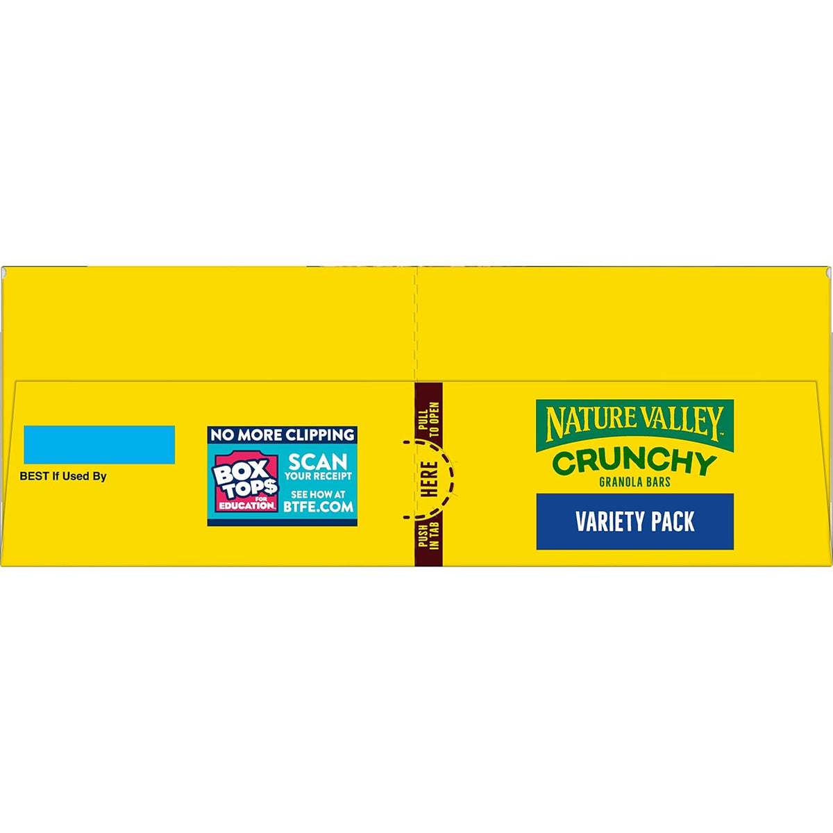 Nature Valley Crunchy Granola Bars – Kid-Friendly After-School Snack Pack, 12 Individually Wrapped Pouches