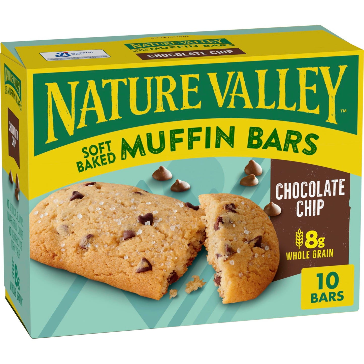 Nature Valley Soft Baked Muffin Bars – Clean Label Snack for Health Conscious Eaters, 8g Whole Grain