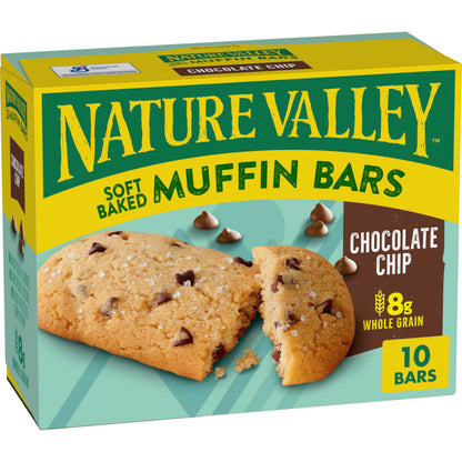 Nature Valley Soft Baked Muffin Bars – Clean Label Snack for Health Conscious Eaters, 8g Whole Grain