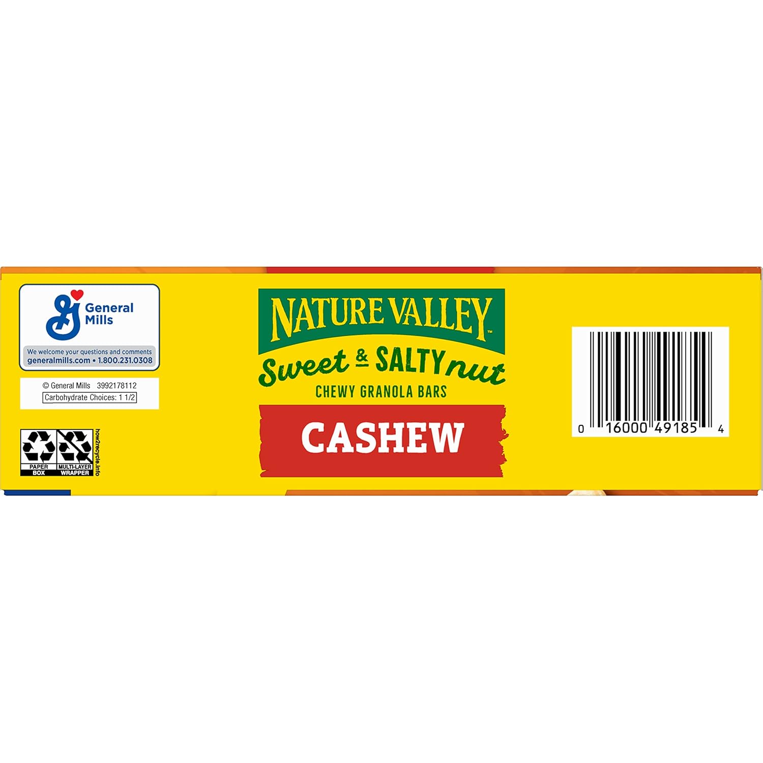 Nature Valley Sweet and Salty Nut Granola Bars – Bike Jersey Pocket Snack, Lightweight Bars for Active Days