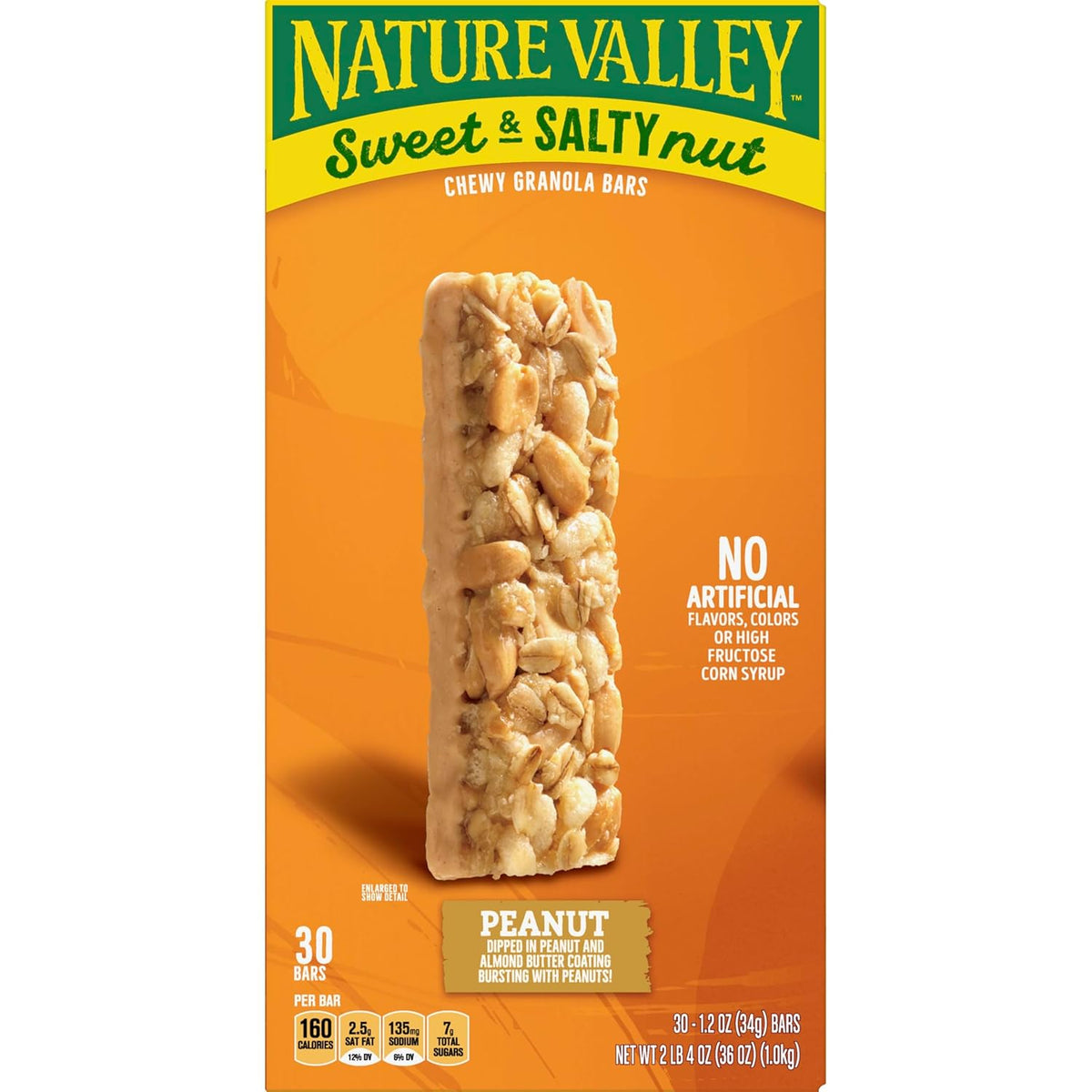Nature Valley Sweet and Salty Nut Granola Bars – Clean Ingredient Snack for Health-Conscious Families, Dark Chocolate