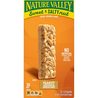 Nature Valley Sweet and Salty Nut Granola Bars – Clean Ingredient Snack for Health-Conscious Families, Dark Chocolate