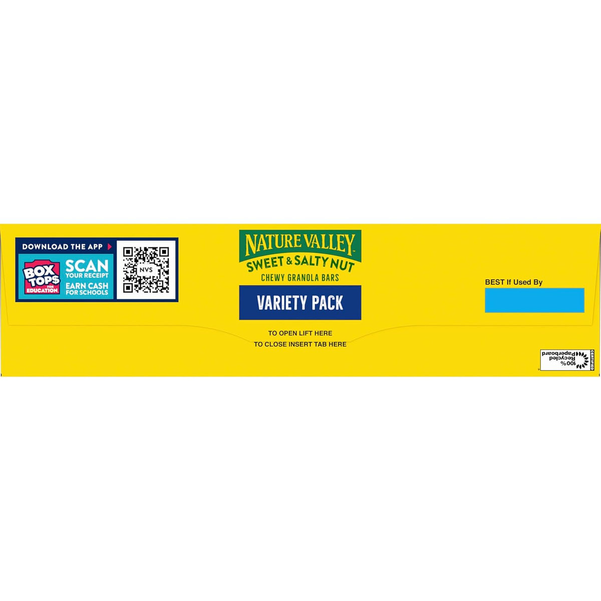 Nature Valley Sweet and Salty Nut Granola Bars – Portable Backpack Snack for Backcountry Hikes and Picnics, 18 oz Box