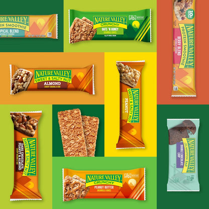 Nature Valley Wafer Bars – No Artificial Flavors Strawberry Snack Bars for Kids' Lunchboxes and After-School Treats, 5 ct