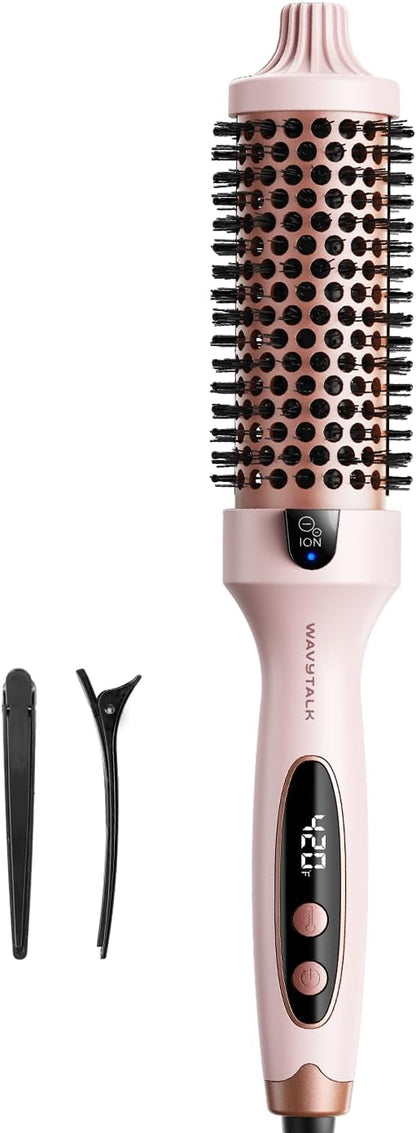 negative ion thermal technology that reduces frizz and enhances shine