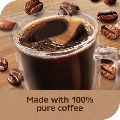 NESCAFÉ Taster's Choice French Roast Instant Coffee – Intentional Home Brew, No Machine Required for Simple Living