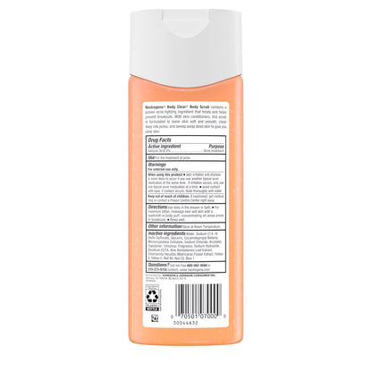 Neutrogena Body Clear Acne Body Wash with Salicylic Acid – Self-Care Shower Ritual for Clearer Back, Chest & Shoulder Skin