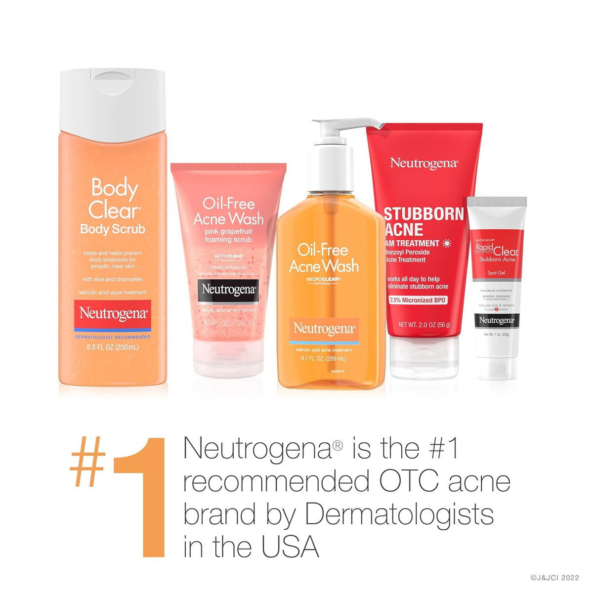 Neutrogena Body Clear Acne Body Wash with Salicylic Acid – Self-Care Shower Ritual for Clearer Back, Chest & Shoulder Skin