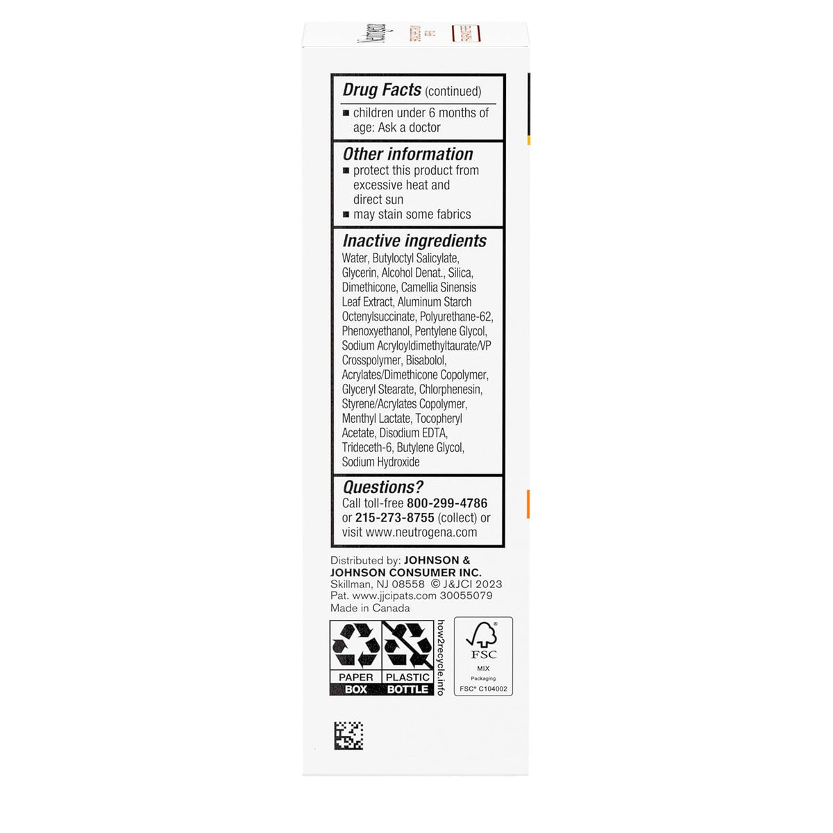 Neutrogena Clear Face Serum Sunscreen – Pre-Work SPF 60 Primer for a Polished Office Look