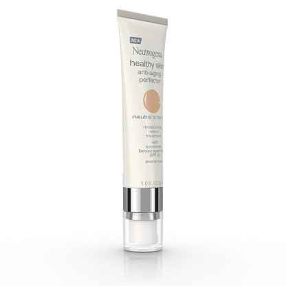 Neutrogena Healthy Skin Anti-Aging Perfector – Thoughtful Birthday Gift for Her, Tinted Moisturizer with Retinol and SPF 20