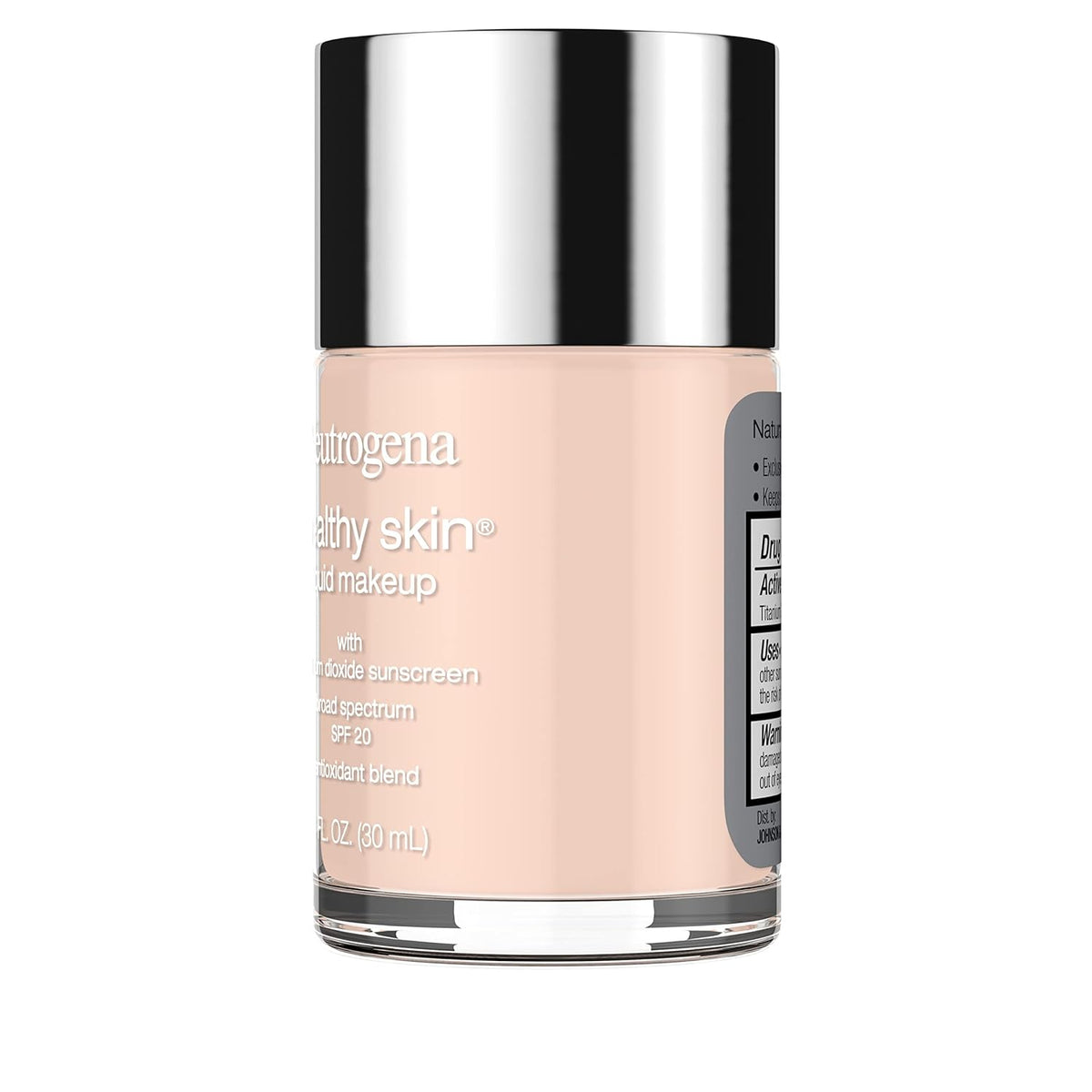 Neutrogena Healthy Skin Liquid Foundation – Sun-Protective Base for Outdoor Days, Broad Spectrum SPF 20