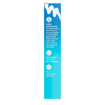 Neutrogena Hydro Boost Eye Cream – Ophthalmologist-Tested Fragrance-Free Hydration for Sensitive Eyes and Contact Lens Wearers
