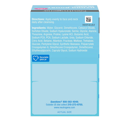 Neutrogena Hydro Boost Gel Cream and Cleanser Duo – Streamlined Two-Step Skincare for Clean Vanity Counters, Fragrance Free
