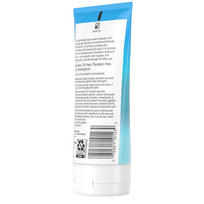 Neutrogena Hydro Boost Gentle Exfoliating Cleanser – Thoughtful Hyaluronic Acid Face Wash Gift for Mom on Her Birthday or Mother's Day