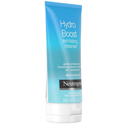 Neutrogena Hydro Boost Gentle Exfoliating Cleanser – Thoughtful Hyaluronic Acid Face Wash Gift for Mom on Her Birthday or Mother's Day