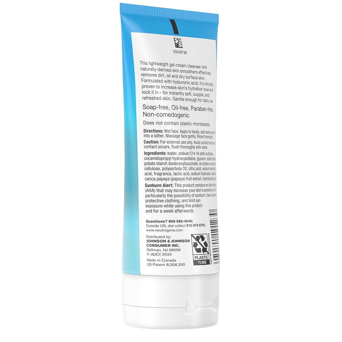 Neutrogena Hydro Boost Gentle Exfoliating Cleanser – Thoughtful Hyaluronic Acid Face Wash Gift for Mom on Her Birthday or Mother's Day