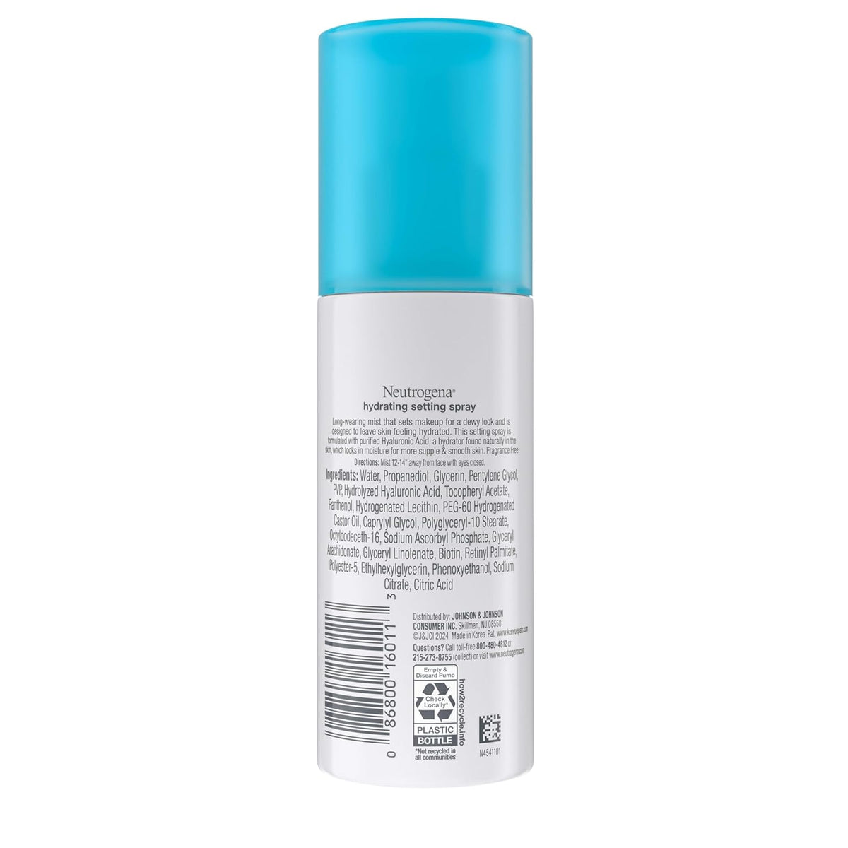 Neutrogena Hydro Boost Hydrating Setting Spray – Clean Vanity Staple for an Intentional, Dewy Finish