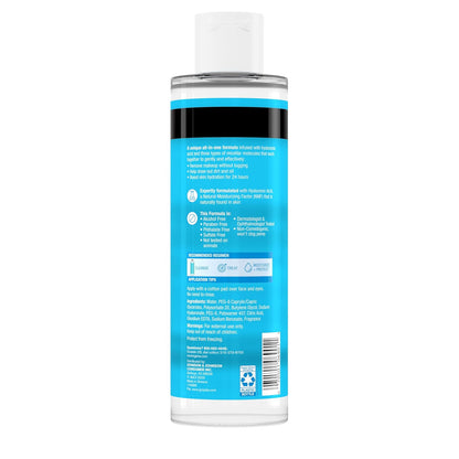 Neutrogena Hydro Boost Micellar Water with Hyaluronic Acid – Nightly Skincare Ritual for Sensitive Skin, No-Rinse Hydrating Cleanser