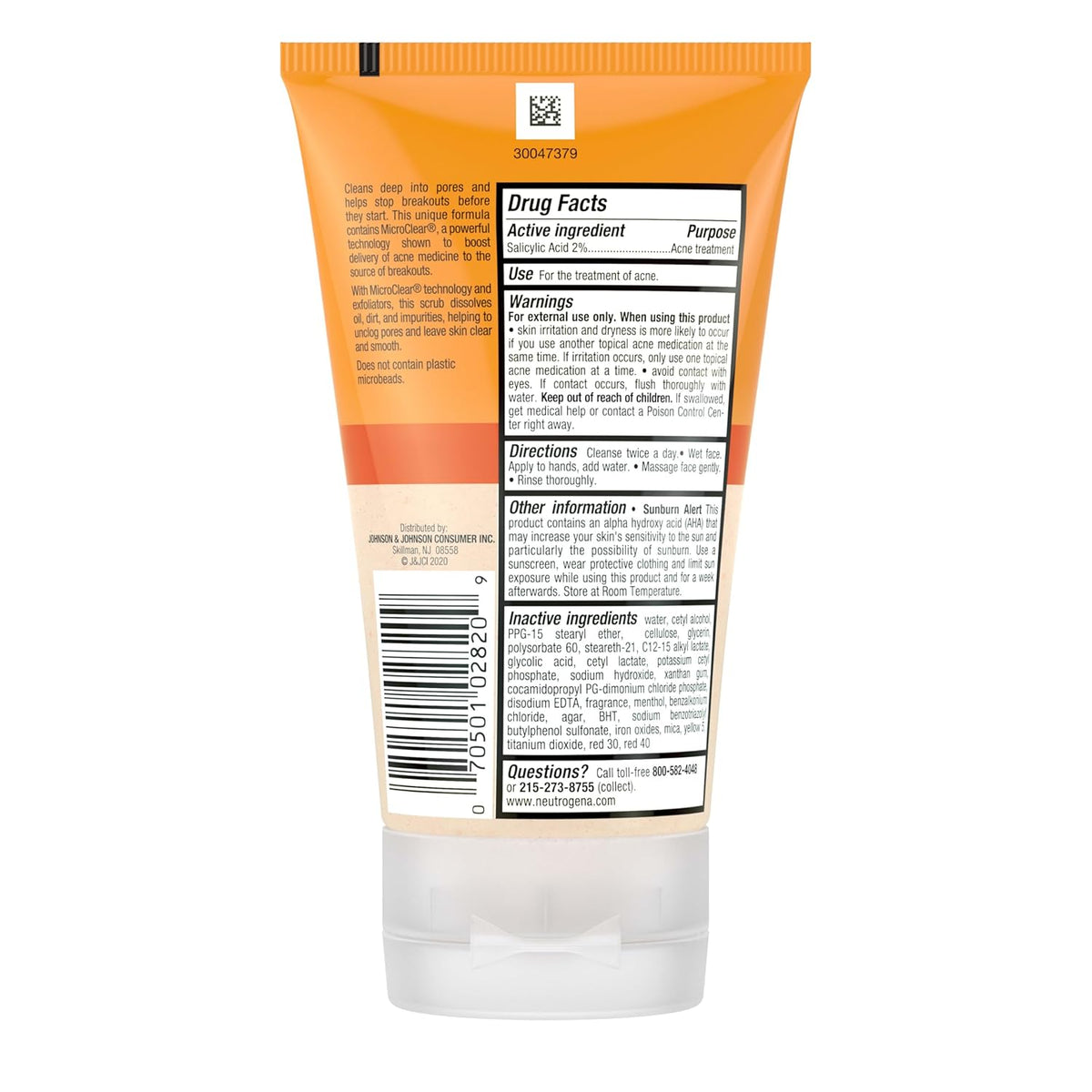 Neutrogena Oil-Free Acne Face Wash with 2% Salicylic Acid – Clean Vanity Staple for a Streamlined Skincare Shelf