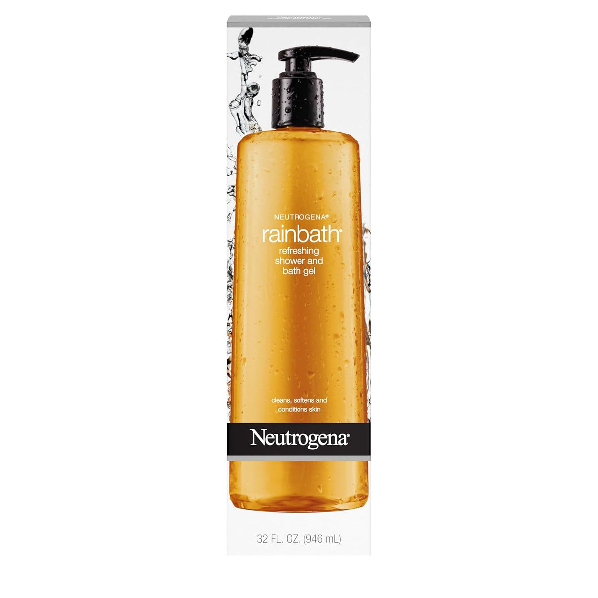 Neutrogena Rainbath Shower Gel 32 fl oz, Relaxing Spa-Scent Gift for Mom