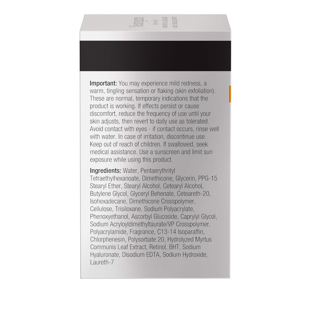 Neutrogena Rapid Tone Repair – Clean Anti-Aging Face Cream, Paraben-Free Retinol Vitamin C Moisturizer in a Simple 1.7 oz Jar