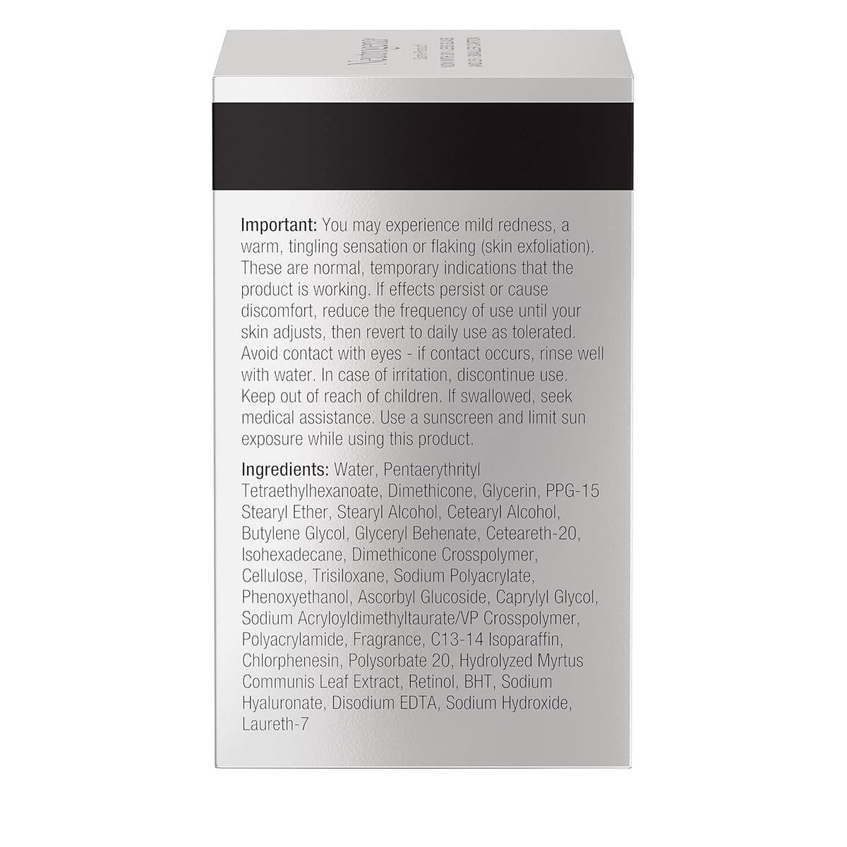 Neutrogena Rapid Tone Repair – Clean Anti-Aging Face Cream, Paraben-Free Retinol Vitamin C Moisturizer in a Simple 1.7 oz Jar