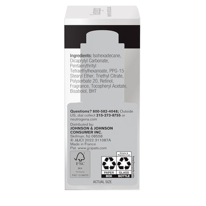 Neutrogena Rapid Wrinkle Repair Retinol Face Oil – Premium Anti-Aging Serum, Concentrated Pure Retinol in a 1 fl oz Dropper Bottle