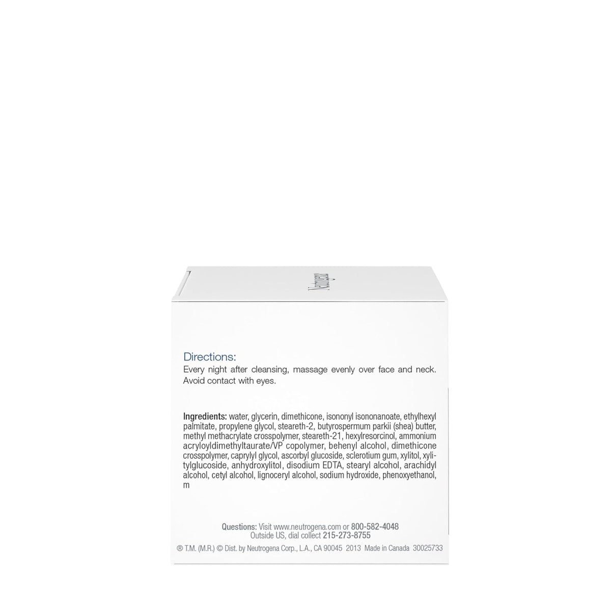 Neutrogena Triple Age Repair Night Cream – Streamlined One-Jar Anti-Aging Solution for Face and Neck