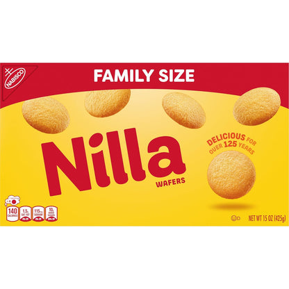 NILLA Wafers Cookies, Vanilla Wafers Holiday Gift Basket Addition, Bulk Vanilla Wafers for Gifting and Sharing