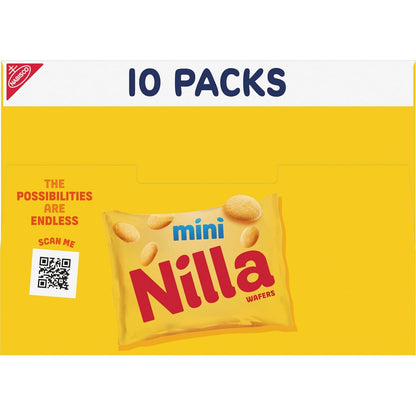 NILLA Wafers Mini Cookies – Nostalgic Vanilla Wafer Gift Pack for Mom and Grandma