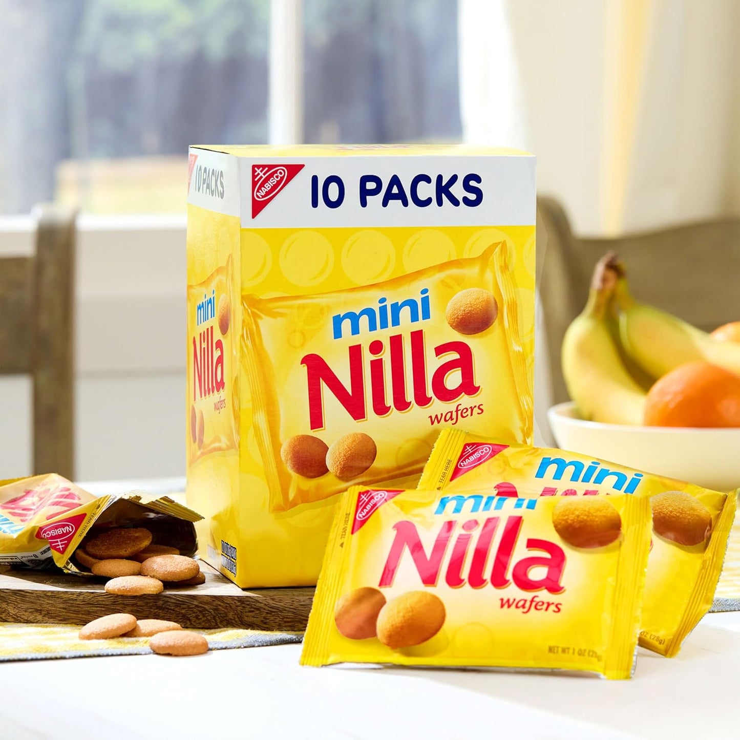 NILLA Wafers Mini Cookies – Nostalgic Vanilla Wafer Gift Pack for Mom and Grandma