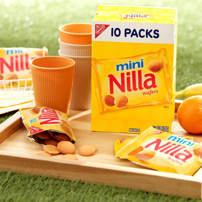NILLA Wafers Mini Cookies – Nostalgic Vanilla Wafer Gift Pack for Mom and Grandma