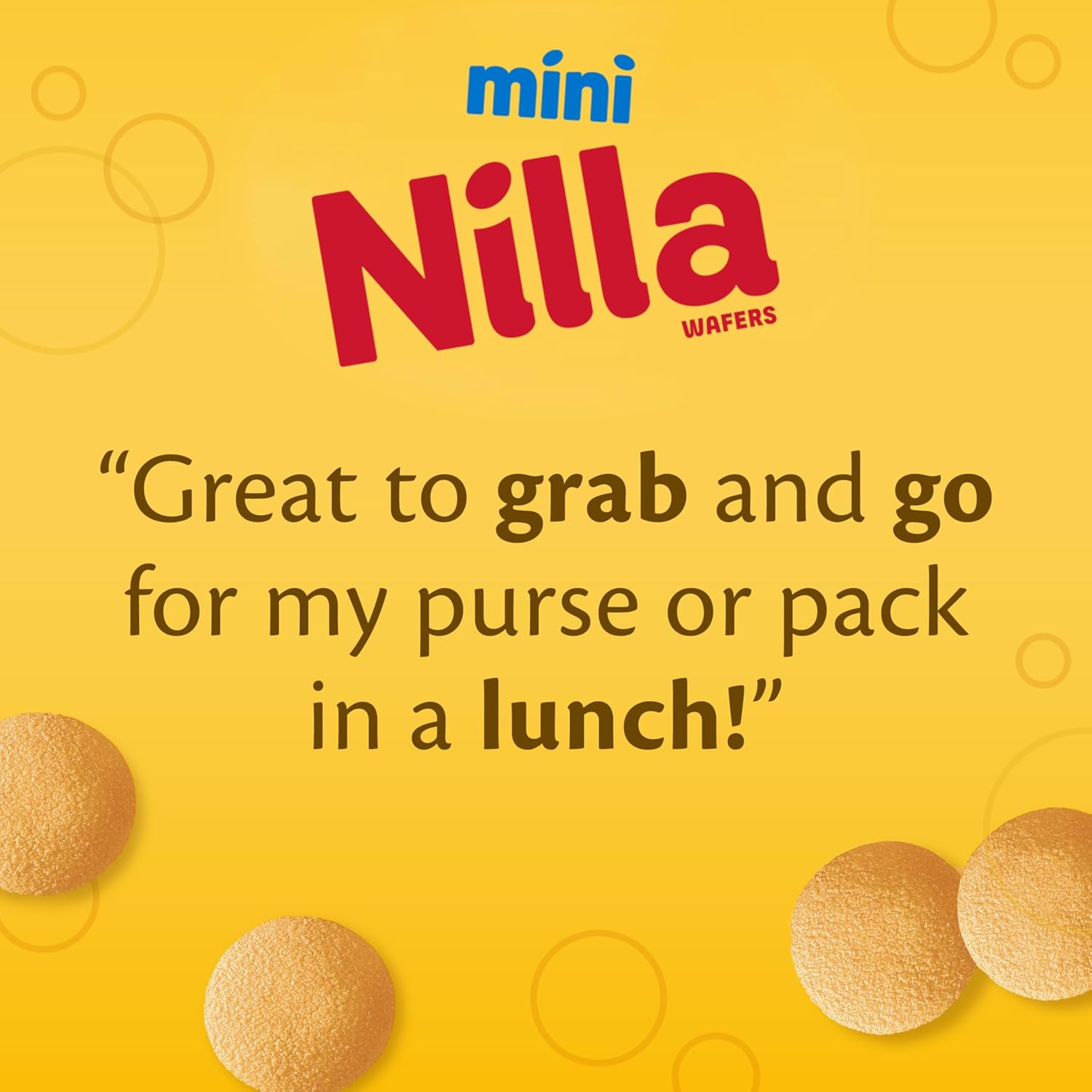 NILLA Wafers Mini Cookies – Nostalgic Vanilla Wafer Gift Pack for Mom and Grandma