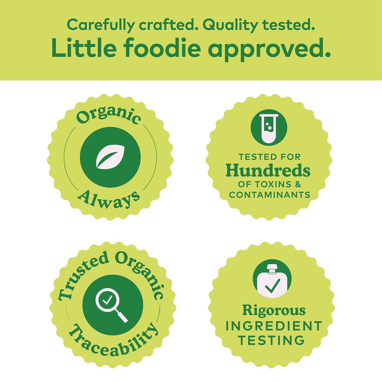 non-gmo verified ingredients with no added salt or sugar