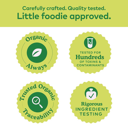 non-gmo verified ingredients with no added salt or sugar