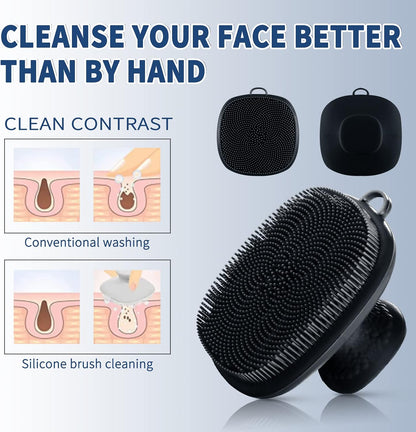 non-slip handle textured with convex points for secure wet grip