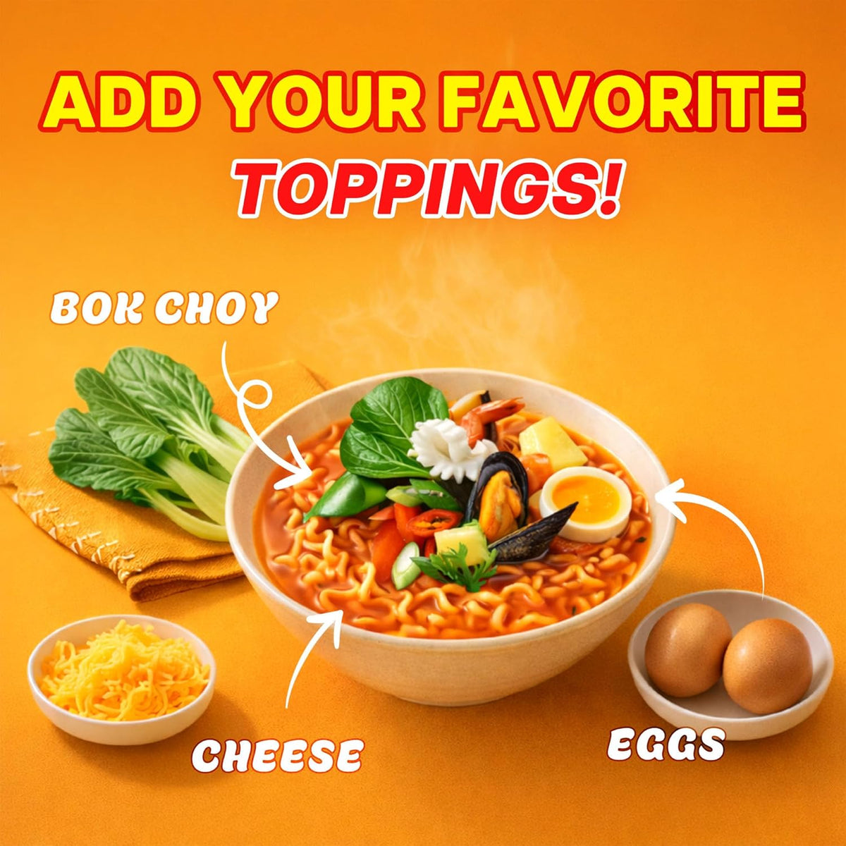 Nongshim Neoguri Spicy Seafood Noodles – Unique Birthday Gift for College Students and Busy Friends