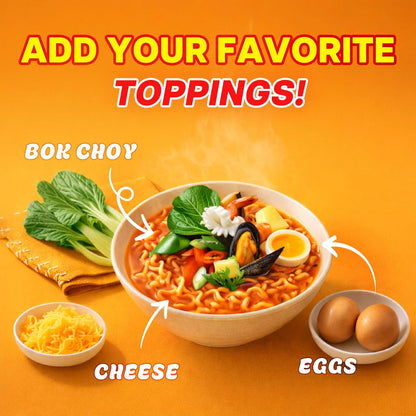 Nongshim Neoguri Spicy Seafood Noodles – Unique Birthday Gift for College Students and Busy Friends