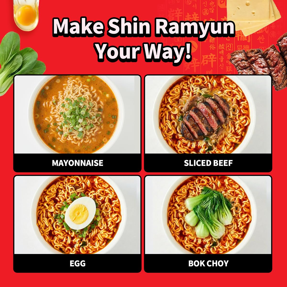 Nongshim Shin Ramyun Bowl – Counter-Free Microwave Meal for Clutter-Free Studio Apartments