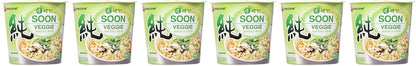 Nongshim Soon Vegan Cup Noodle – Single-Serve Office Pantry Staple for Busy Professionals, Ready in Minutes