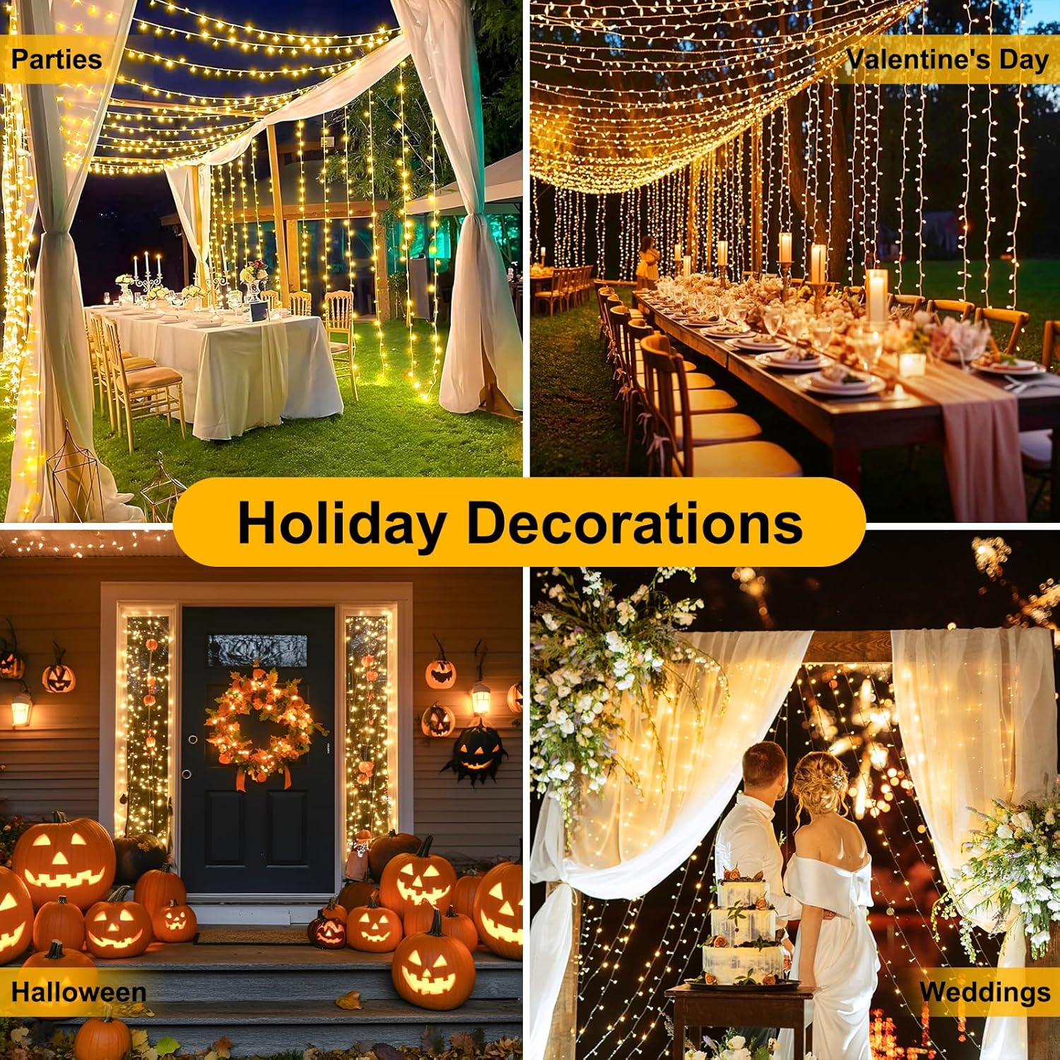 Nursery and Playroom Safe LED String Lights, Cool Touch Twinkle Lights with 6 Hour Auto Timer