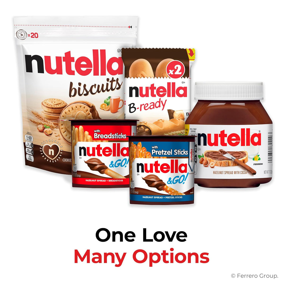 Nutella & GO! Hazelnut Spread with Breadsticks – Road Trip Snack for Backseat Passengers, 12 Single-Serve 1.8 oz Cups