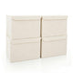 Beige - Medium - 4 Pack