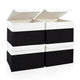 Black & White - Medium - 4 Pack