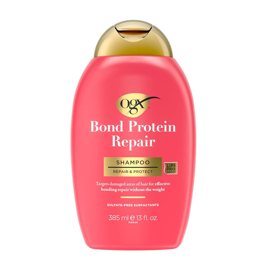 ogx bond complex targeting damaged areas for effective bonding repair