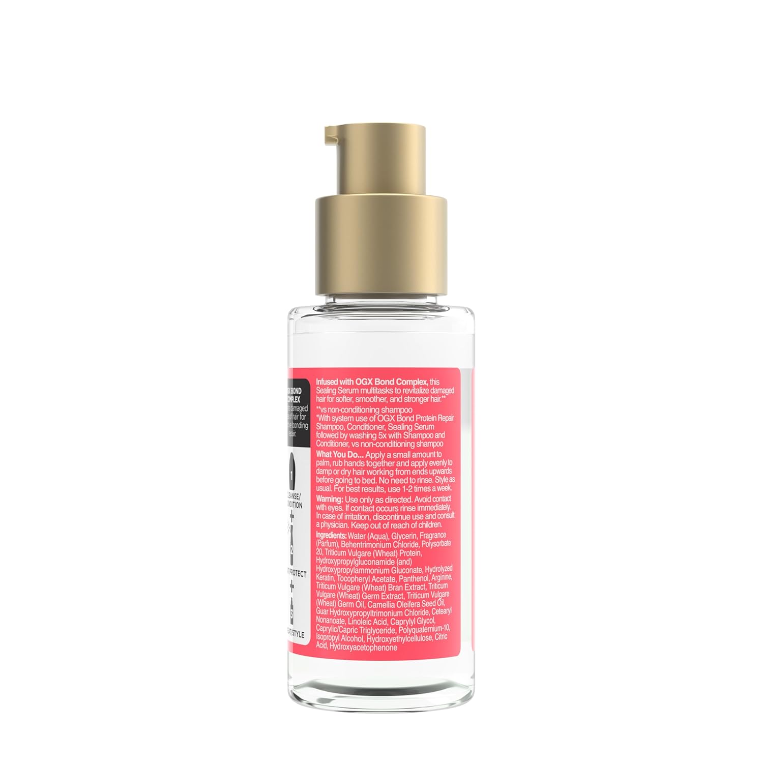 OGX Bond Protein Repair Sealing Serum – Thoughtful Birthday Gift for Women Who Love Hair Care, 1.7 fl oz