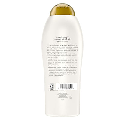 OGX Coconut Miracle Oil Conditioner – Thoughtful Self-Care Gift for Women with Dry Hair