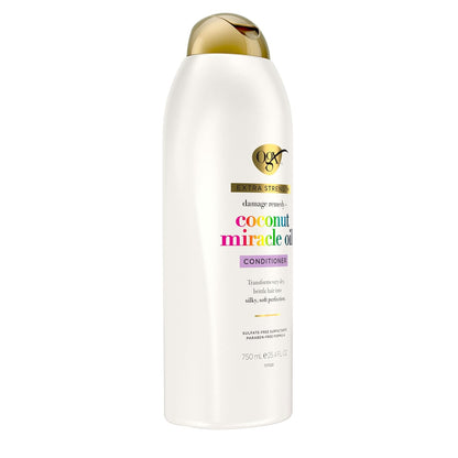 OGX Coconut Miracle Oil Conditioner – Thoughtful Self-Care Gift for Women with Dry Hair