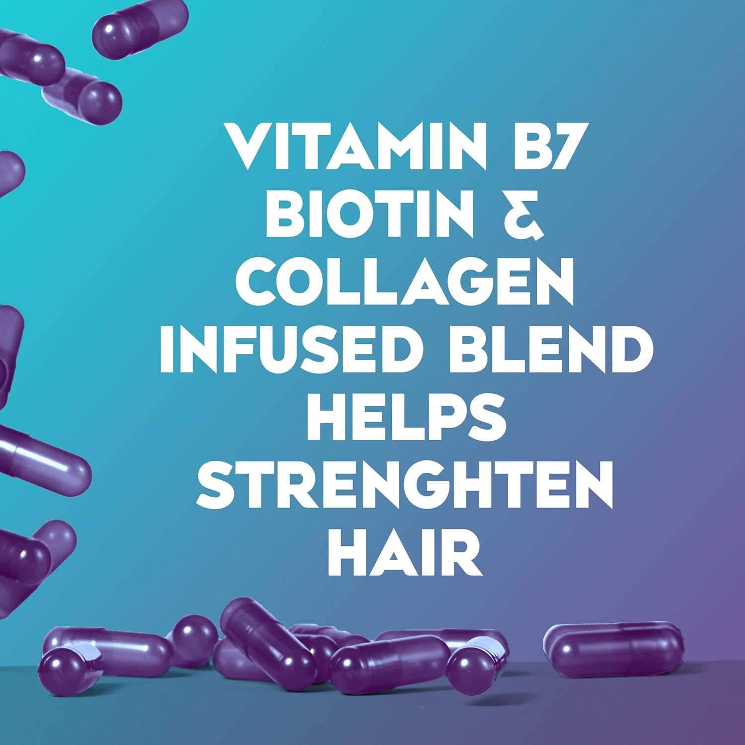 OGX Extra Strength Biotin & Collagen Shampoo – Simple One-Step Volume for an Uncluttered Shower, 25.4 fl oz
