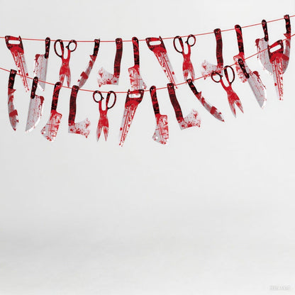 OHOME Halloween Decor Gift Set - 12pc Banner for Friends and Family Who Love Seasonal Hosting and Fall Party Styling